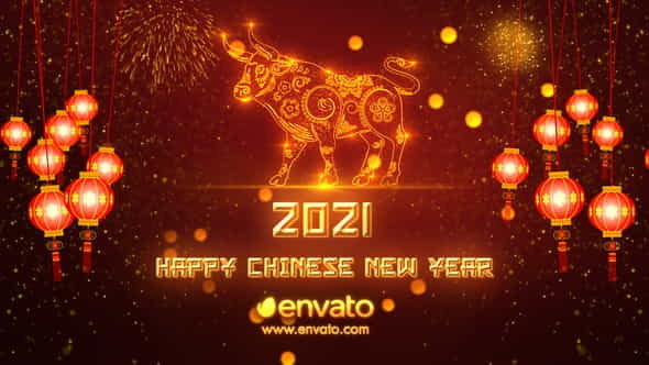 Chinese New Year Greetings 2021 - VideoHive 29968357