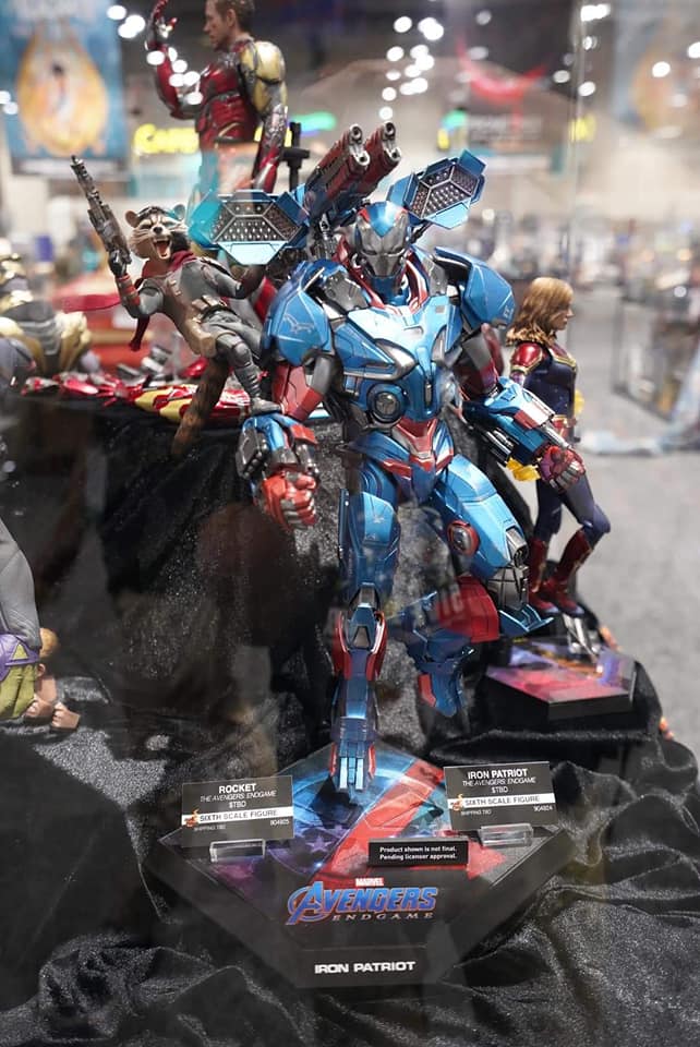 Hot Toys Iron Patriot Avengers Endgame Sixth Scale Figure