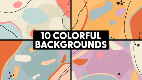 Colorful Backgrounds - VideoHive 46102120