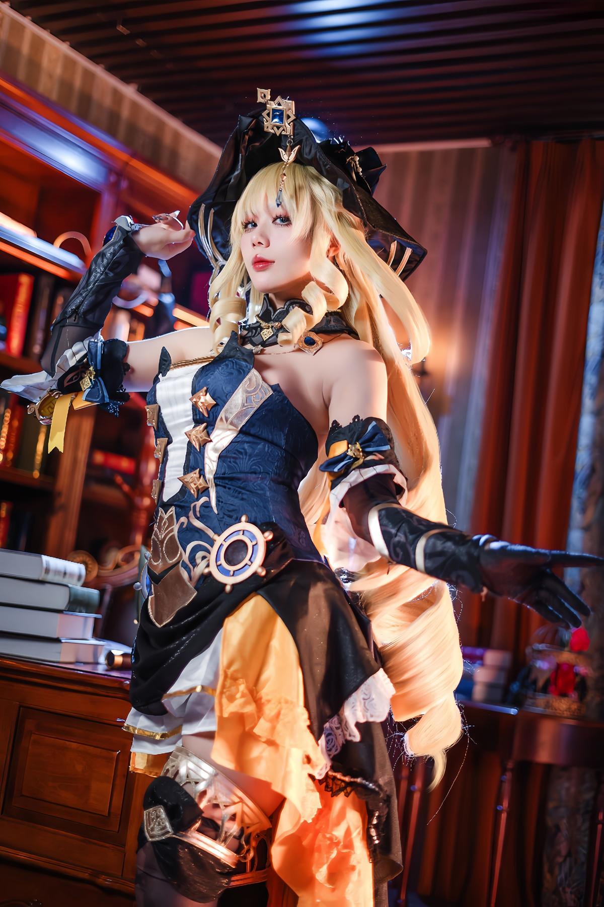 Cosplay 九言 原神 娜维娅 Navia – Genshin(1)