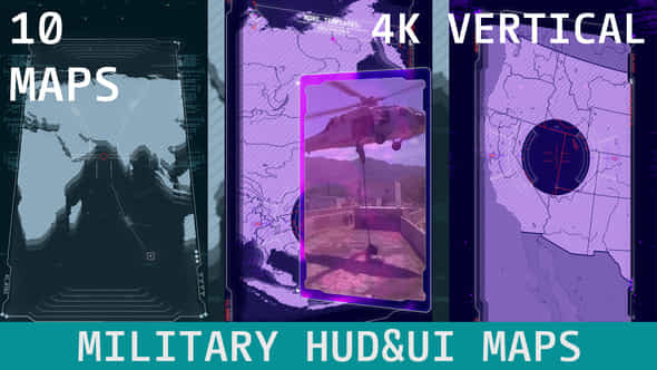 Military HUD UI - VideoHive 40392747