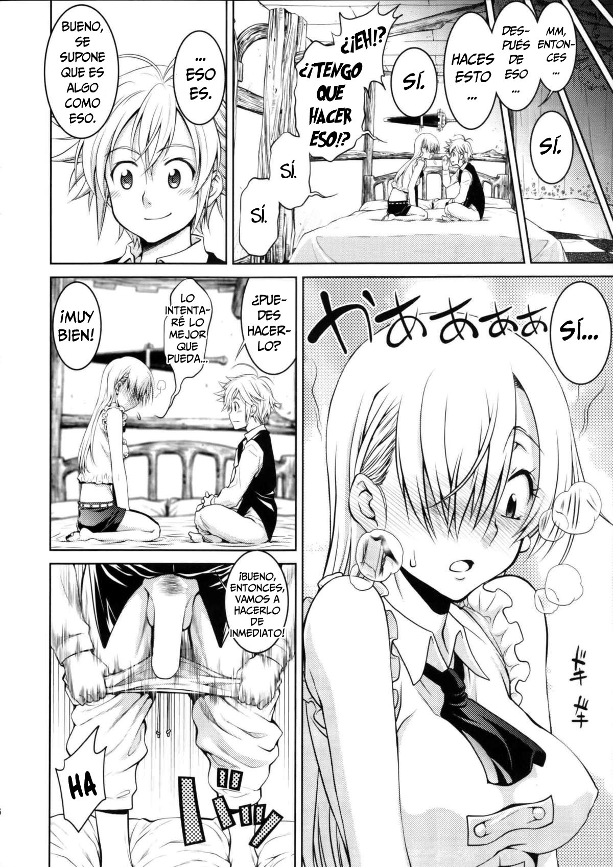 Ho… Hontou desu ka? (Nanatsu no Taizai) xxx comics manga porno doujin hentai español sexo 