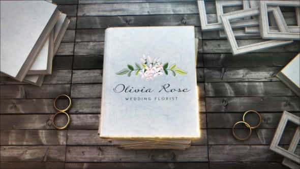 Wedding Book Logo - VideoHive 41068341
