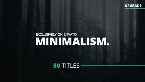 Minimalism - VideoHive 13556862