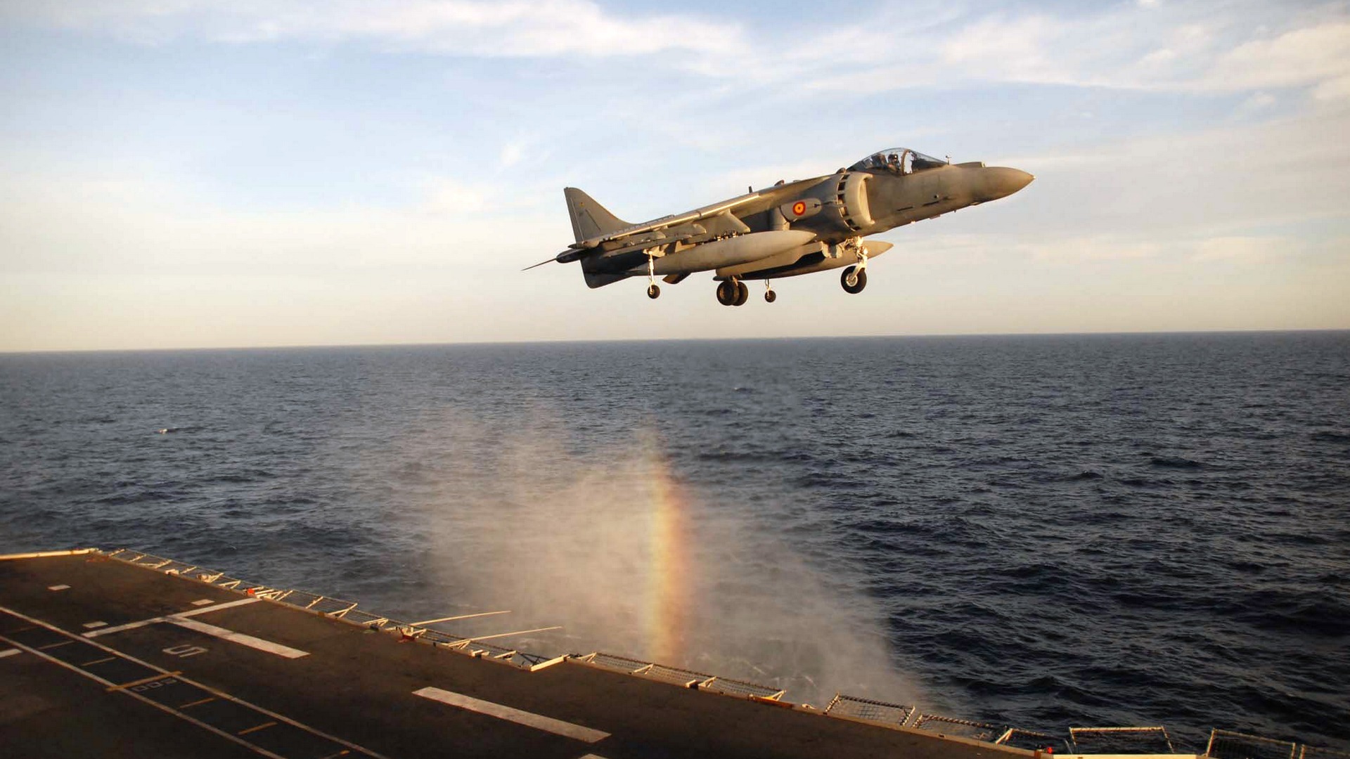 US_Navy_070223-N-3888C-005_An_AV-8B_Harrier_II_from_the_Spanish_aircraft_carrier_Principe_de_Asturias_(R_11)_hovers_in_for_a_landing_after_a_live_fire_exercise.jpg
