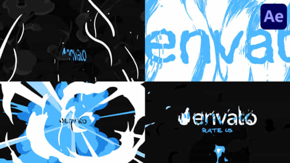 Anime Fire Explosion Logo Opener After Effects - VideoHive 50708276