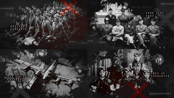 Ink Bleed History OpenerWorld War - VideoHive 24992163