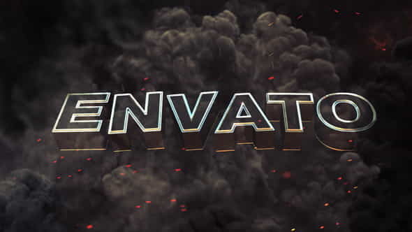 Powerful Explosion 3D Logo - VideoHive 9016039