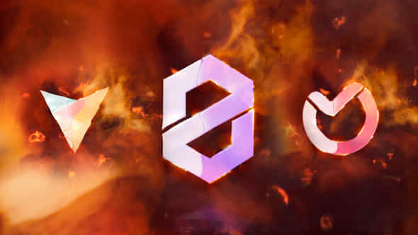 Fire Storm Logo - VideoHive 43492970