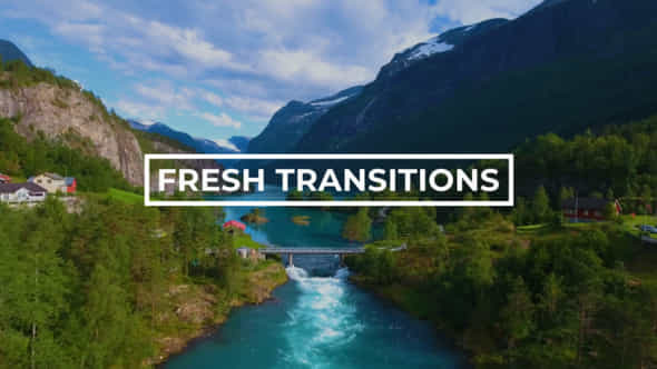 Fresh Transitions - VideoHive 43220406