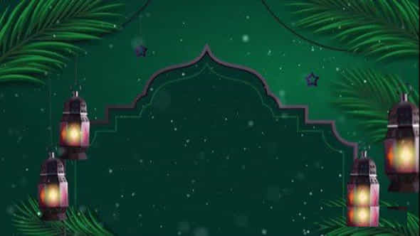 Eid Al Adha Mubarak Background - VideoHive 52405372