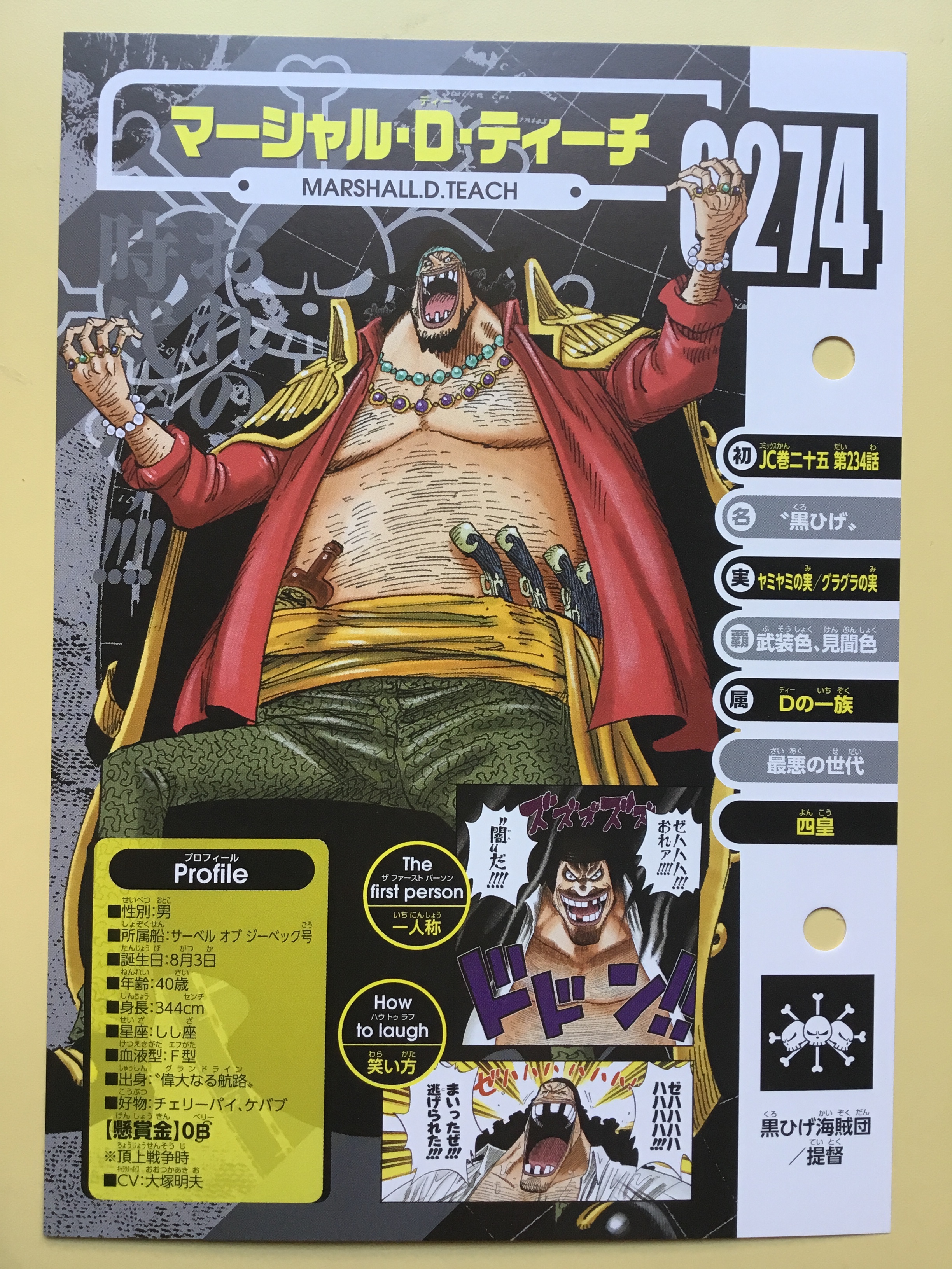 Vivre Card One Piece Visual Dictionary New One Piece Databook On Sale 4th September Page 60