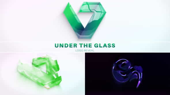 Under The Glass Logo Reveal - VideoHive 31104047