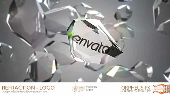 Refraction Logo Reveal - VideoHive 3176950