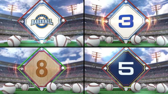 Baseball Countdown 2 - VideoHive 38868715