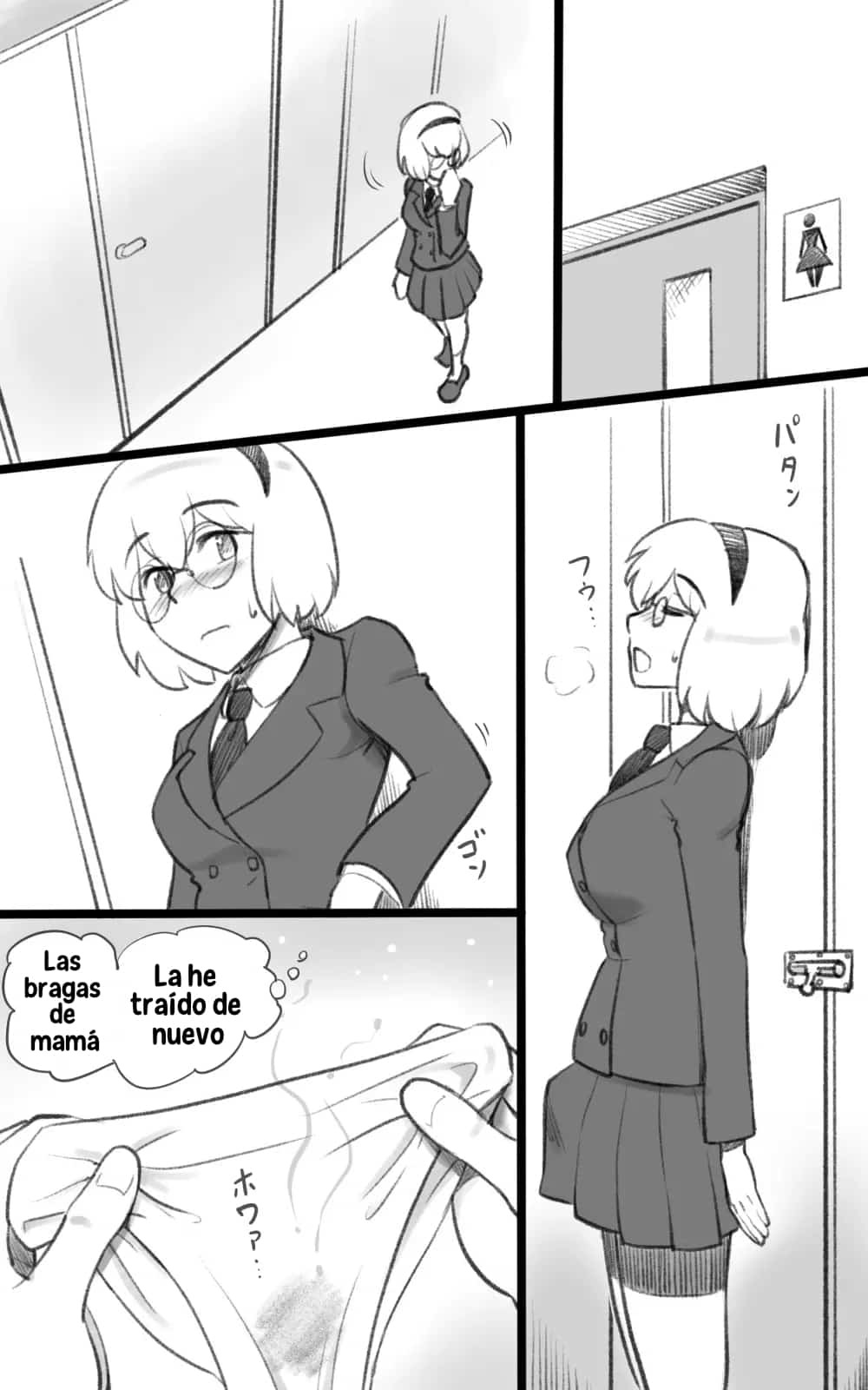 [pink-noise (Mizuiro Megane)] Futakoi ~Futanari Musume wa Mama ni Koi o Suru~ [Spanish]
