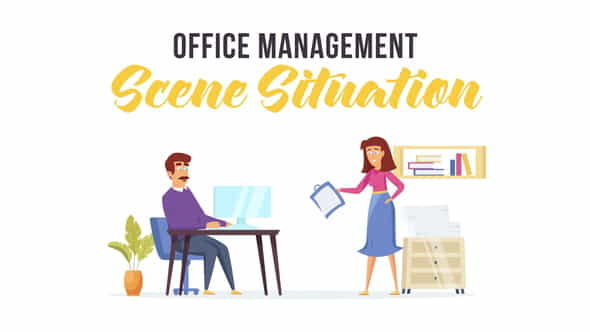 Office management - Scene Situation - VideoHive 28481630