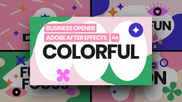 Colorful Business Opener Ae - VideoHive 55771273