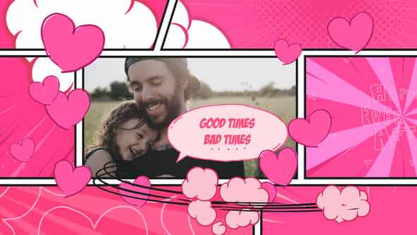 Valentine Comic Opener - VideoHive 43433146