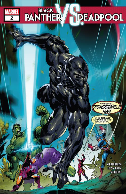 Black Panther vs. Deadpool #1-5 (2018-2019) Complete
