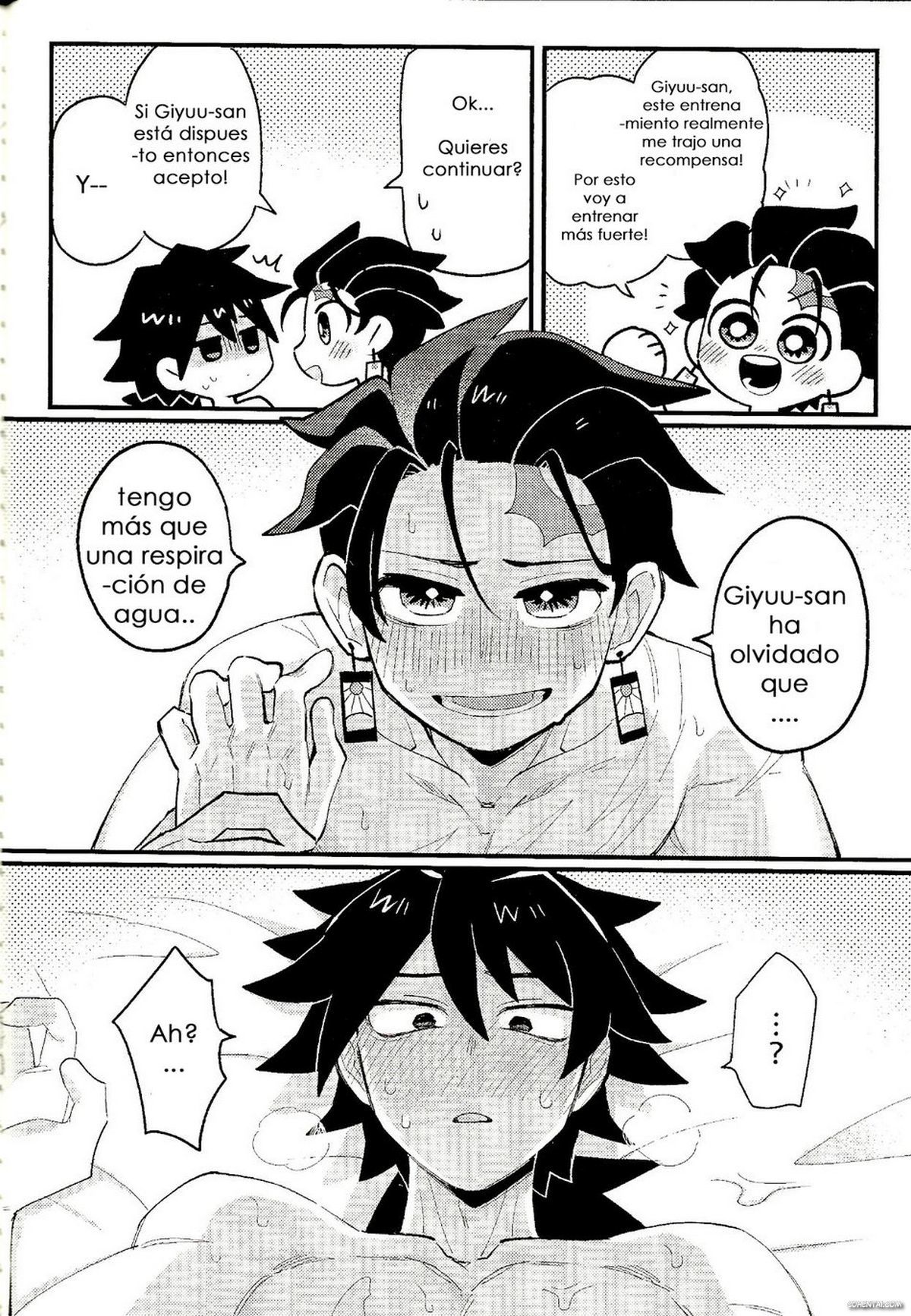 Special Breath of Water Training (Kimetsu no Yaiba) xxx comics manga porno doujin hentai español sexo 