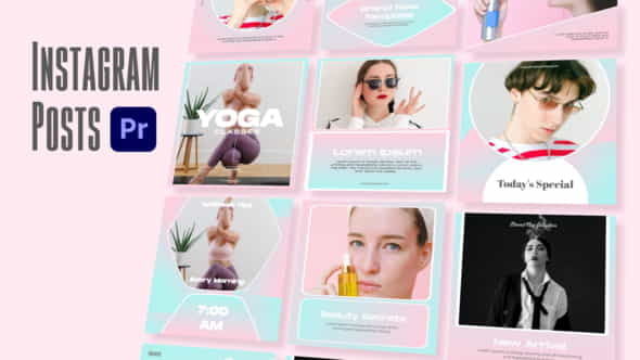 Instagram Posts - VideoHive 33259239