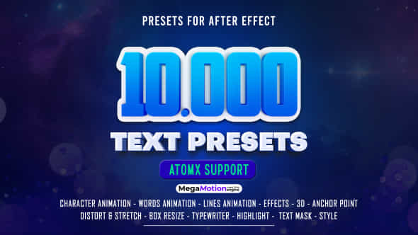 Text Presets Pack - VideoHive 45231394