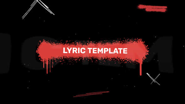 Modern Lyric Template - VideoHive 39877958