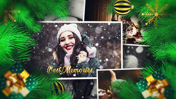 Merry Christmas Happy New Year - VideoHive 55744941