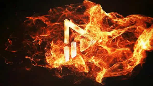 Fire Logo Reveal - VideoHive 50303505