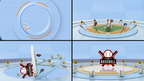 Baseball Logo Reveal - VideoHive 42969811