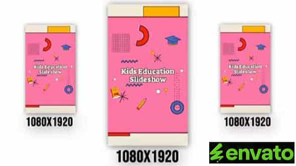 Kids Education Promo Instagram Story 1080X1920 - VideoHive 39679497