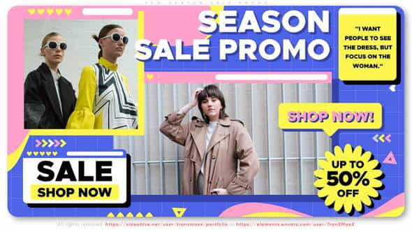 New Season Sale Promo - VideoHive 35089747
