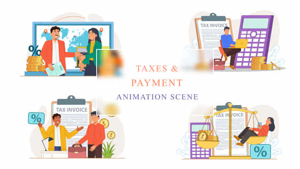 Taxes and Payment - VideoHive 43066864