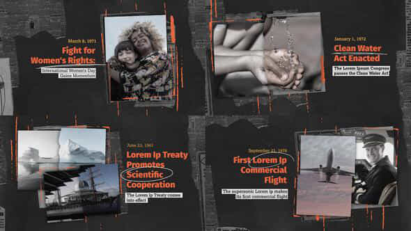 Documentary Slideshow Video Template - VideoHive 49538727