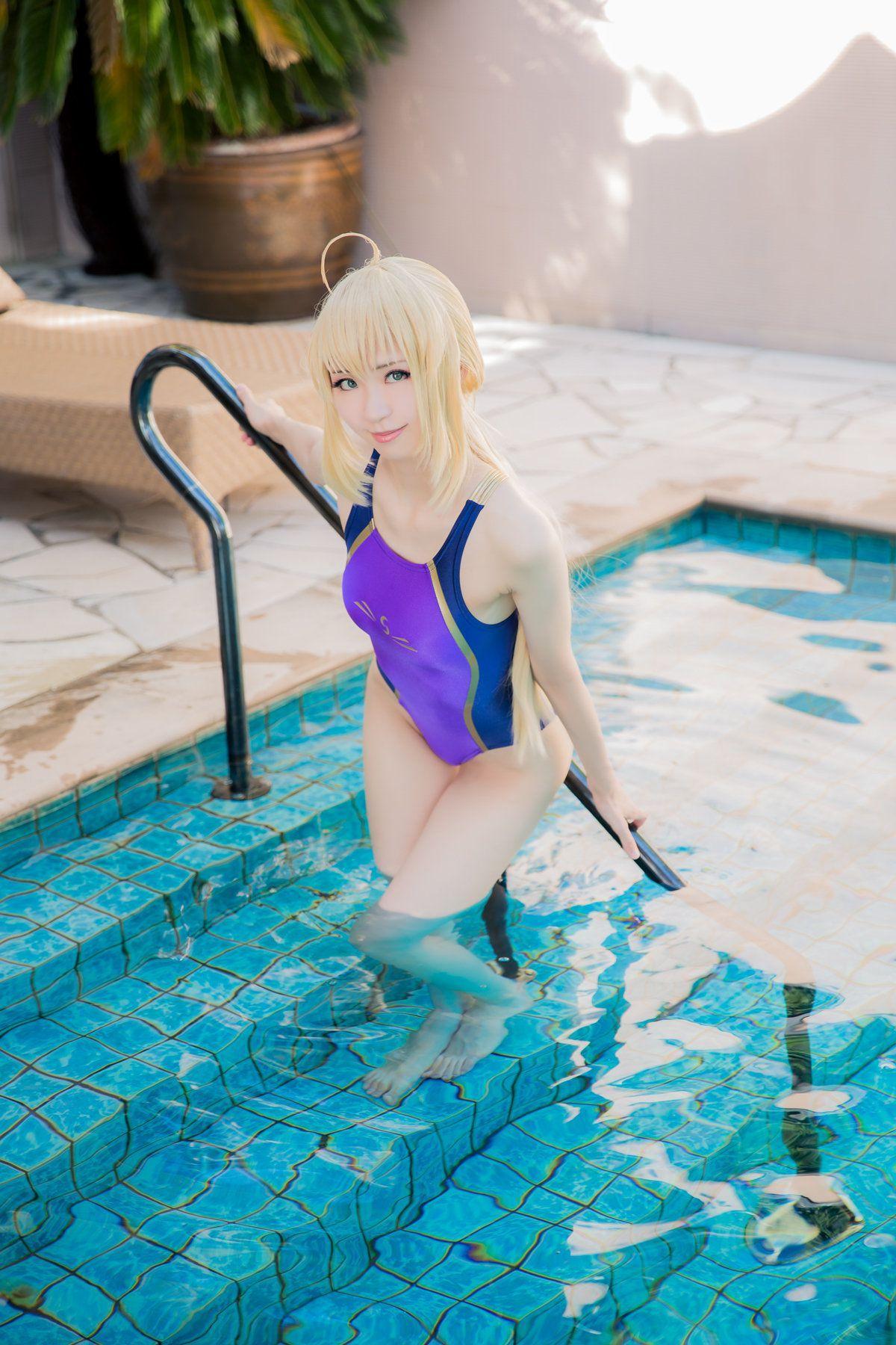 Mike(ミケ) 《Fate stay night》Saber [Mikehouse] 写真集(66)