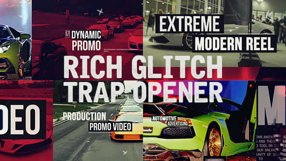 Rich Glitch Trap Opener - VideoHive 15554135