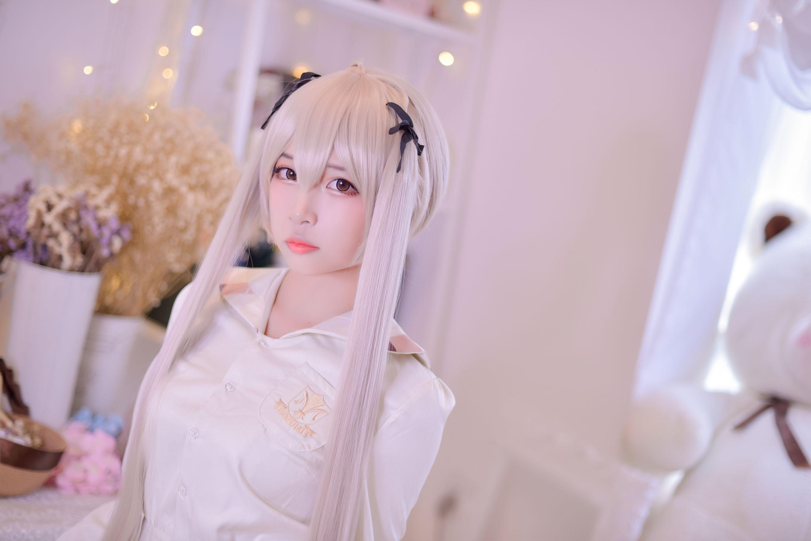 [Cosplay] 人气Coser二佐Nisa – 穹妹校服(7)