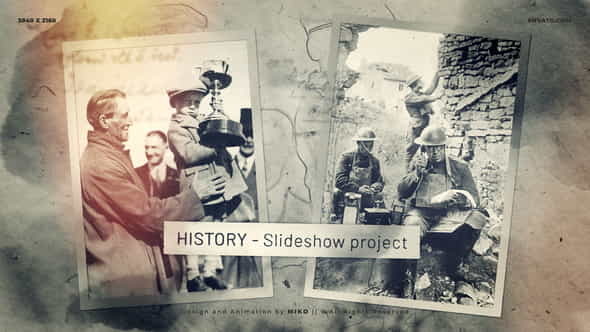 History Slideshow 4K - VideoHive 36112348