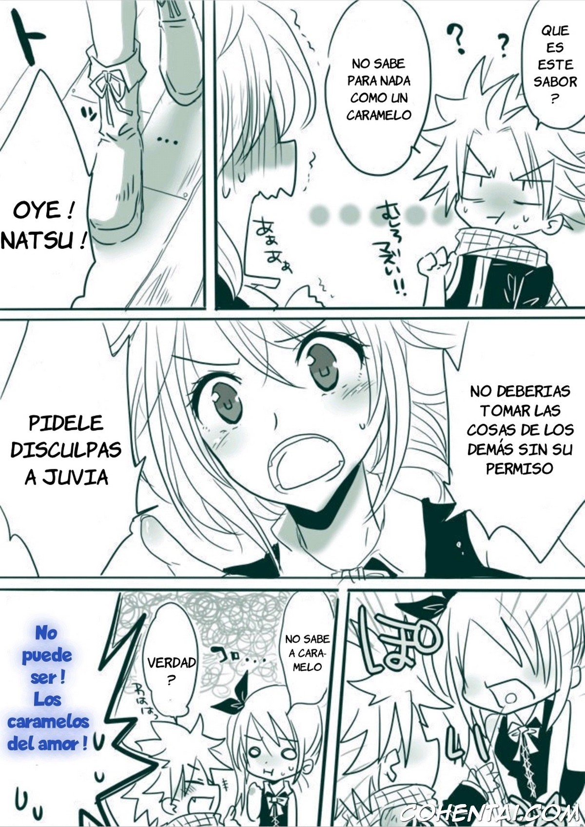 Candy★Panic (Fairy Tail) xxx comics manga porno doujin hentai español sexo 