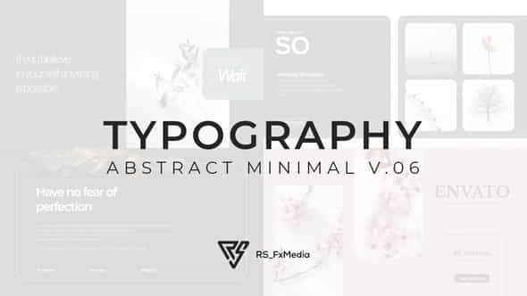Typography Slide - Abstract Minimal - VideoHive 33855172