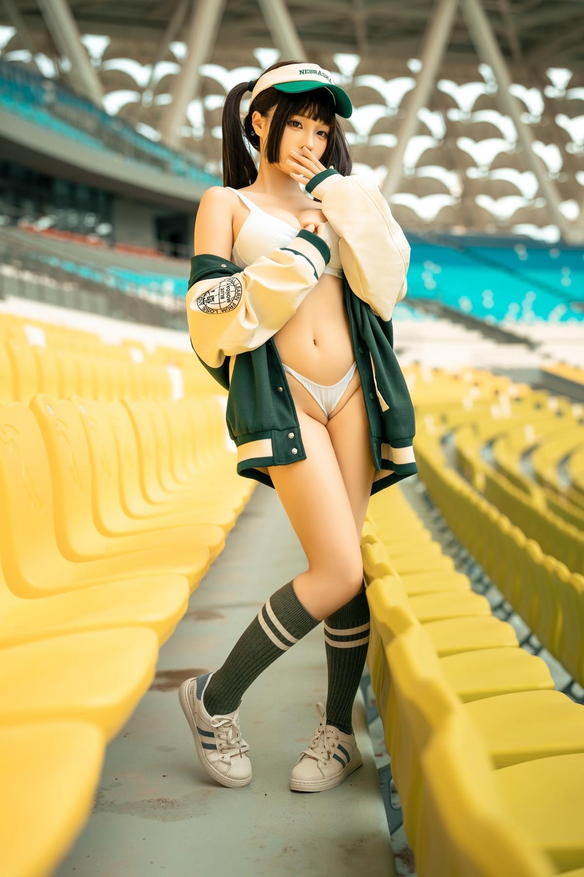 Cosplay 蠢沫沫 Chunmomo 棒球女孩 Baseball Girl Vol.01(22)