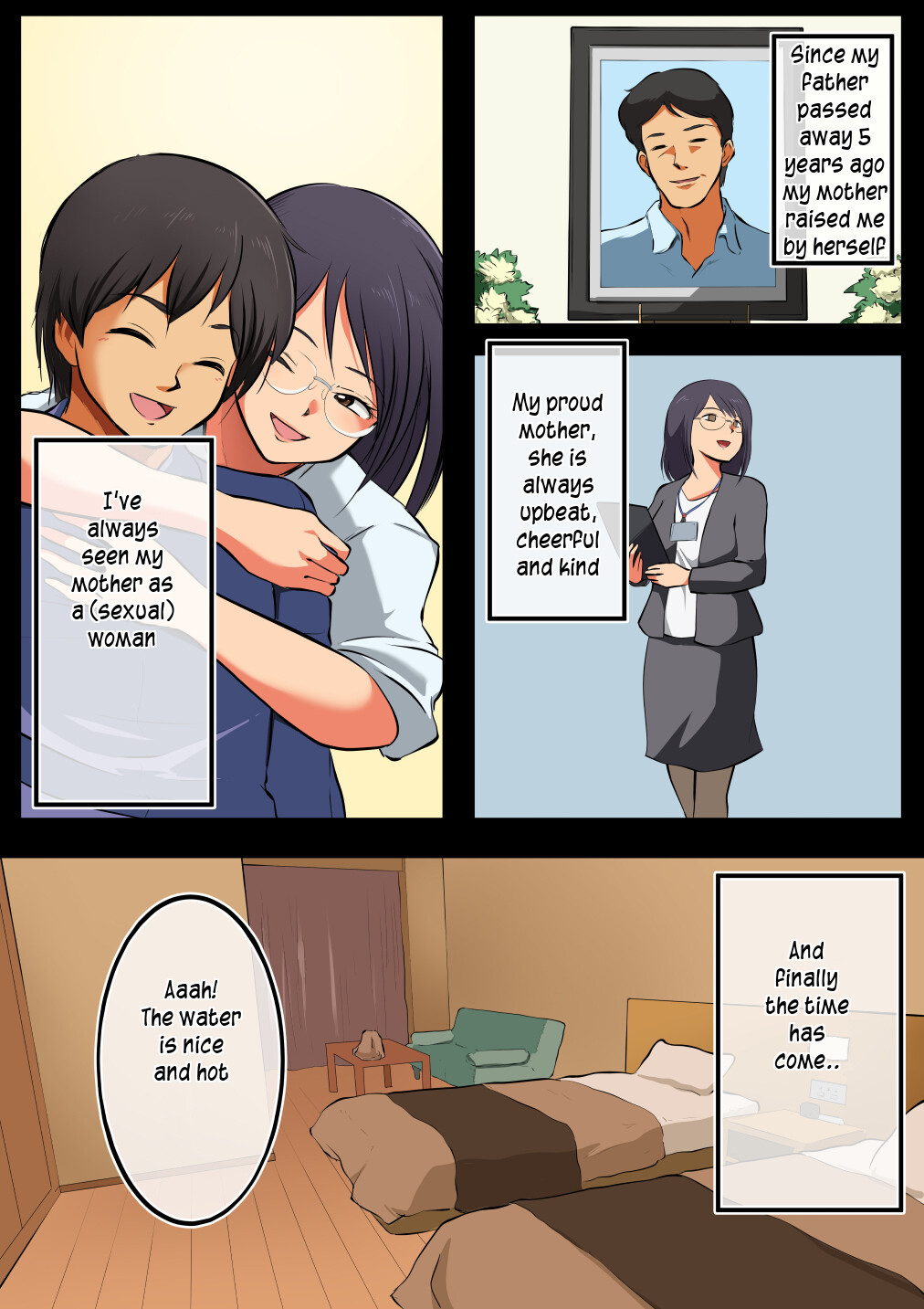 [Matsumoto Jikyuuryoku] Kaa-san ni wa Ore no Ko o Unde Morau  My mother is going to have my baby [English] [innyinny]