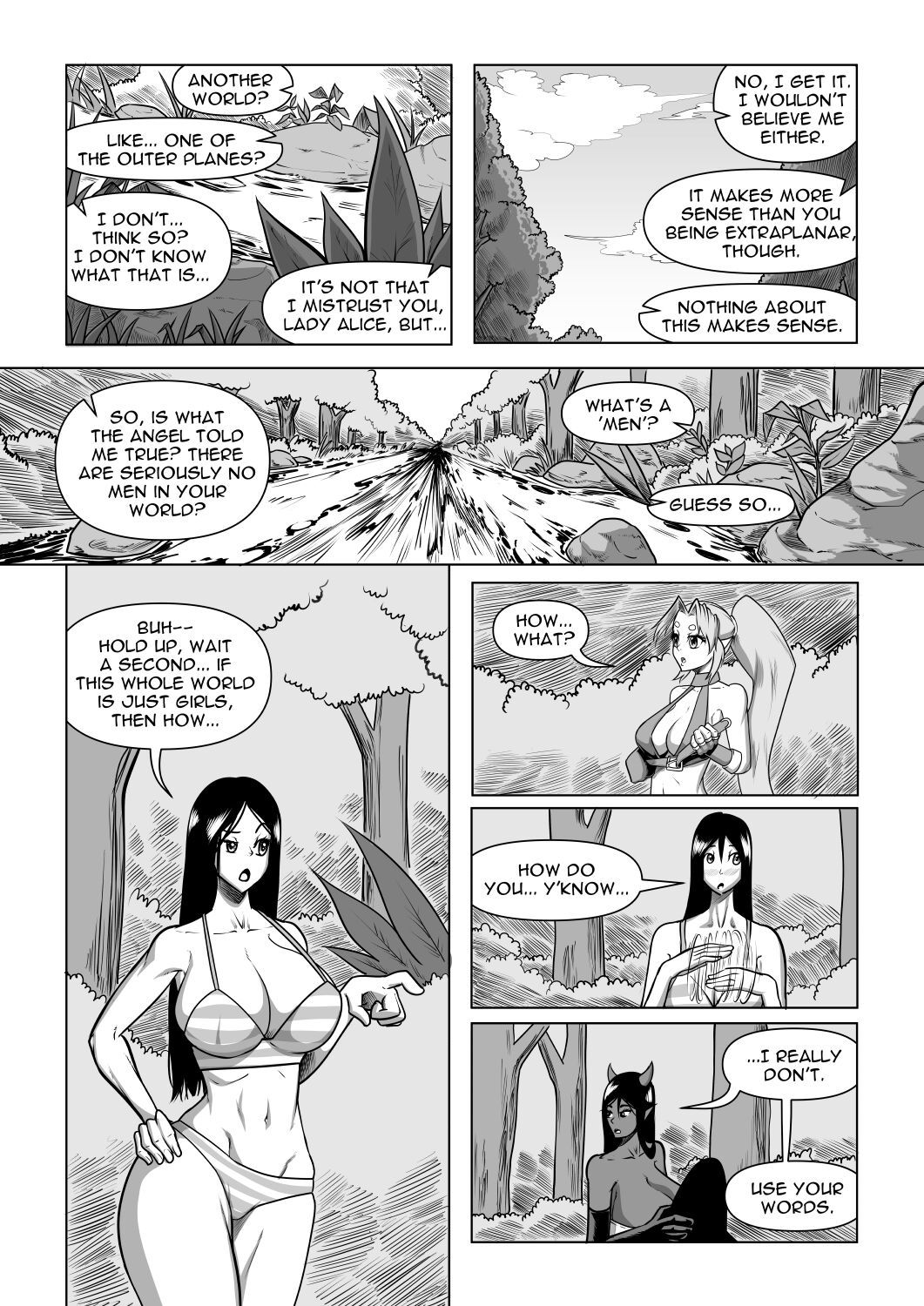 [Bakuhaku] Alice in No Man's Land (ongoing)