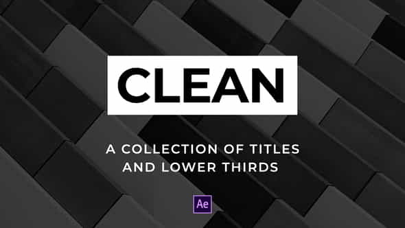 Clean Titles and Lower Thirds - VideoHive 23192497