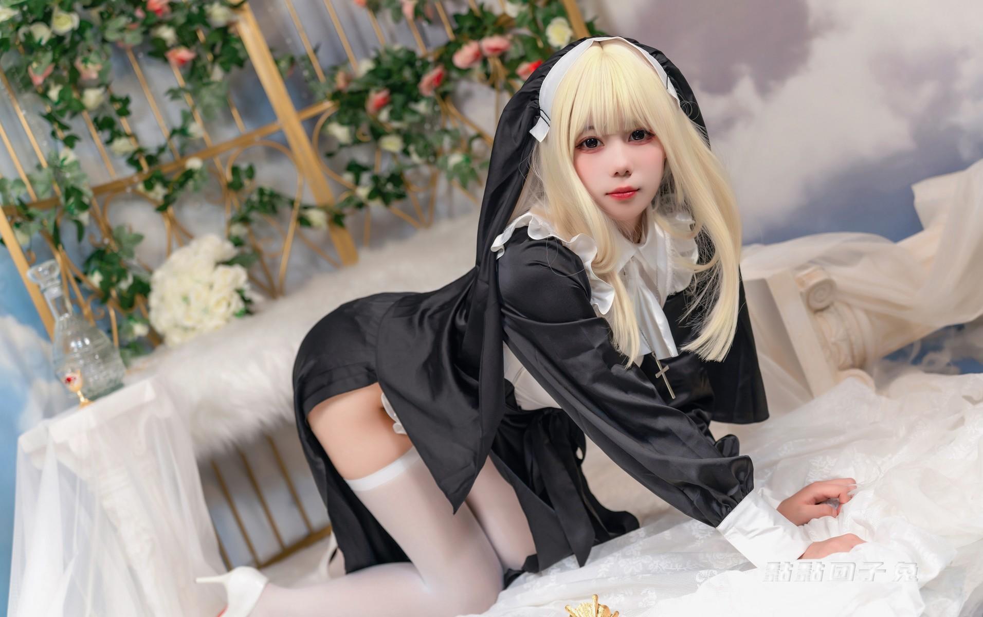 Cosplay 黏黏团子兔 Nun 修女(4)