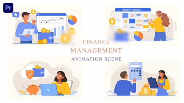 Finance Management Animation - VideoHive 43418970