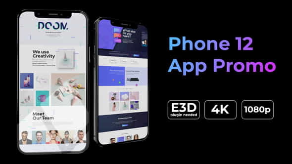Phone 12 App Promo - VideoHive 28705557