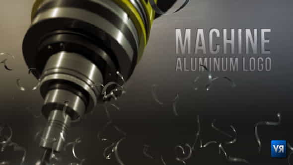 Machine aluminum logo - VideoHive 515094