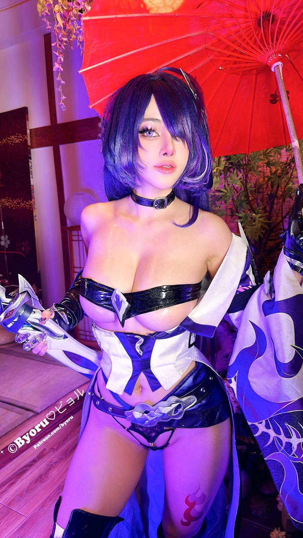 Cosplay 日本性感萝莉Byoru Acheron 黄泉（星铁）(38)